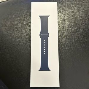 Brand new in box Apple Watch Sports band in storm blue